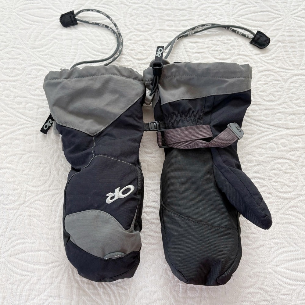 Outdoor Research Men's Meteor Mitts, Black Charcoal Sz S